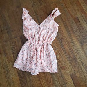Pink Lily Romper